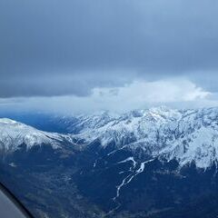 Flugwegposition um 14:05:42: Aufgenommen in der Nähe von 25059 Vezza d'Oglio, Brescia, Italien in 3359 Meter